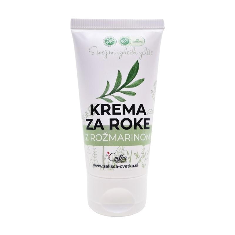 Krém na ruce s rozmarýnem Cvetka (50 ml)