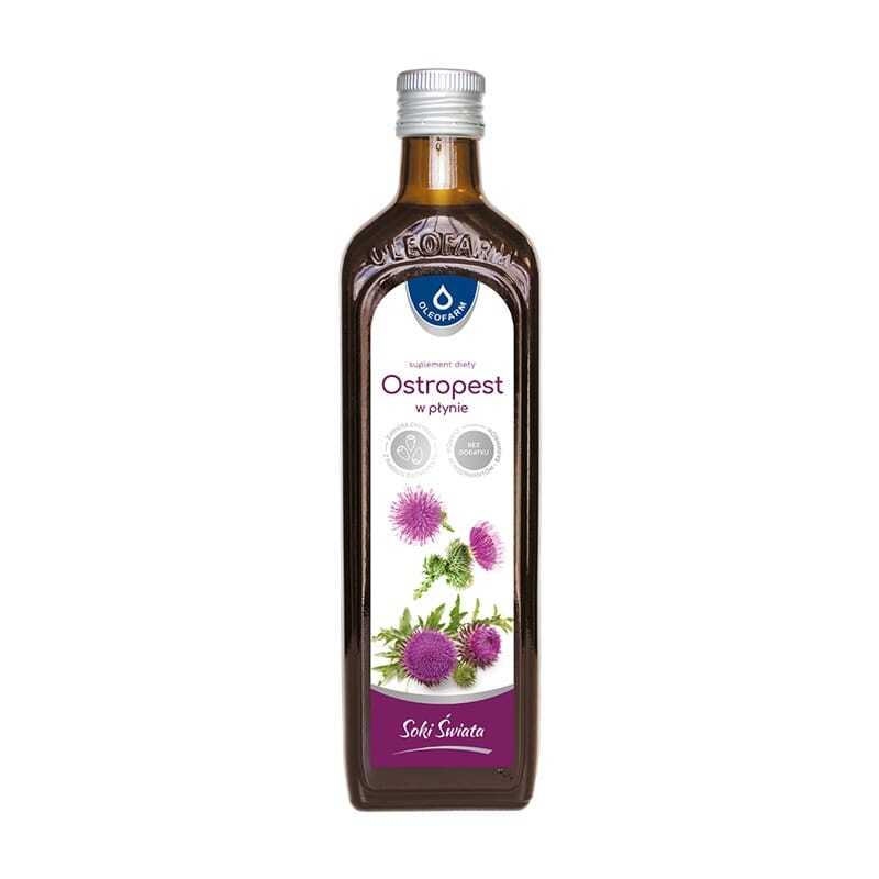 Ostropestřec mariánský v tekuté formě Oleofarm (490 ml)