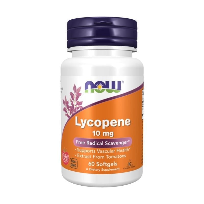 Lykopen NOW, 10 mg (60 měkkých kapslí)