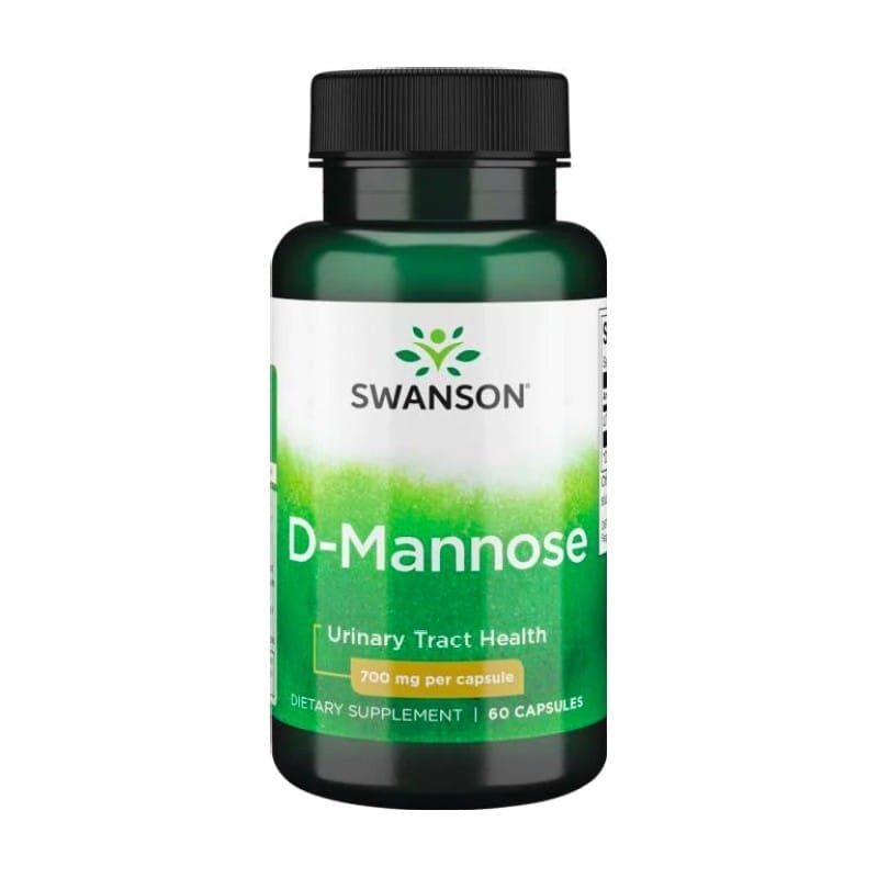 D-manóza Swanson, 700 mg (60 kapslí)