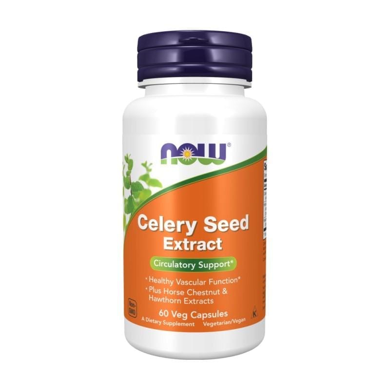 Extrakt ze semen celeru NOW, 100 mg (60 kapslí)