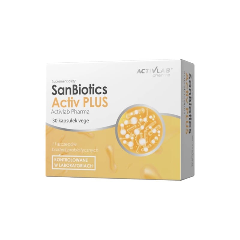Probiotika SanBiotics Activ PLUS Activlab Pharma (30 kapslí)