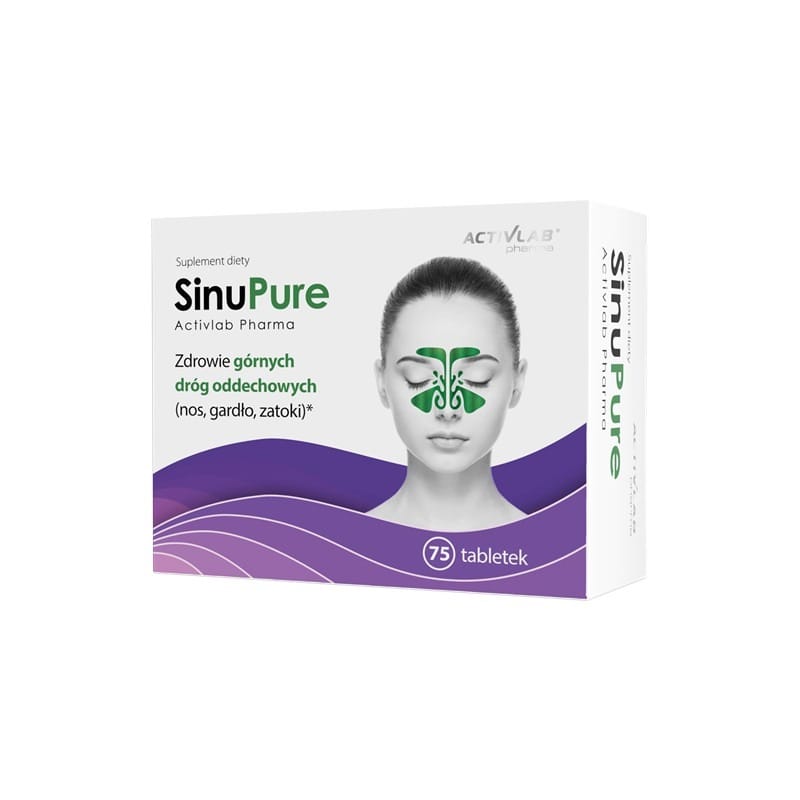Podpora dutin – SinuPure Activlab Pharma (75 tablet)