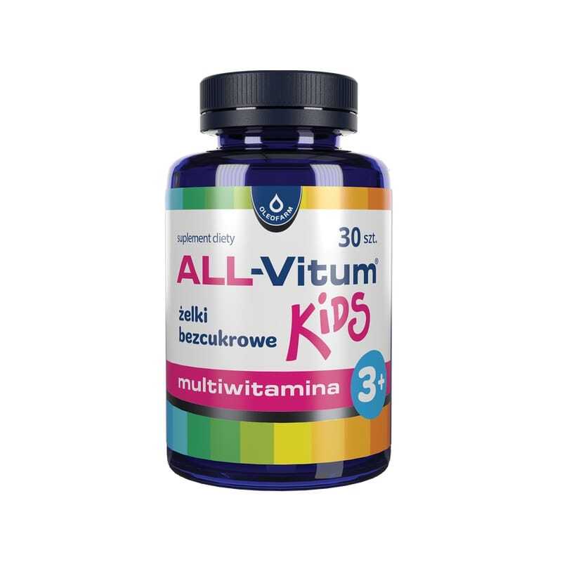 Multivitamíny pro děti ALL-Vitum Oleofarm (30 želé bonbonů)