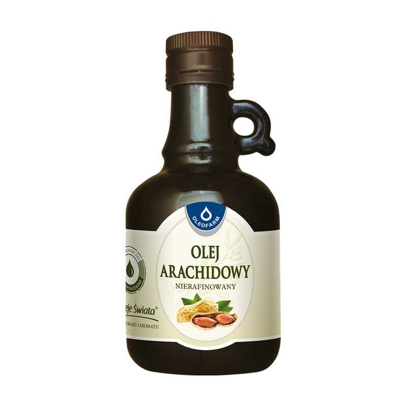 Arašídový olej nerafinovaný Oleofarm (250 ml)
