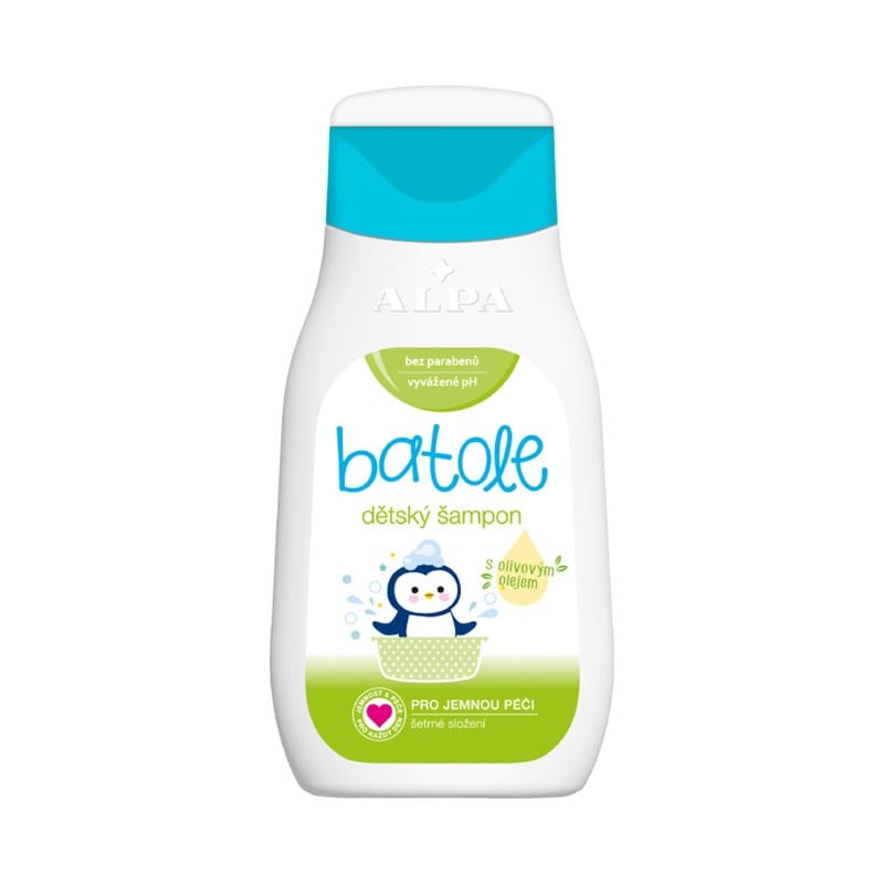 Dětský šampon s olivovým olejem Batole Alpa (200 ml)
