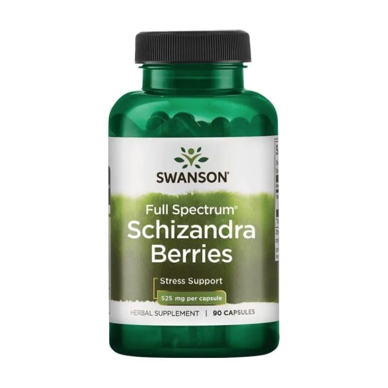 Schizandra Swanson, 525 mg (90 kapslí)