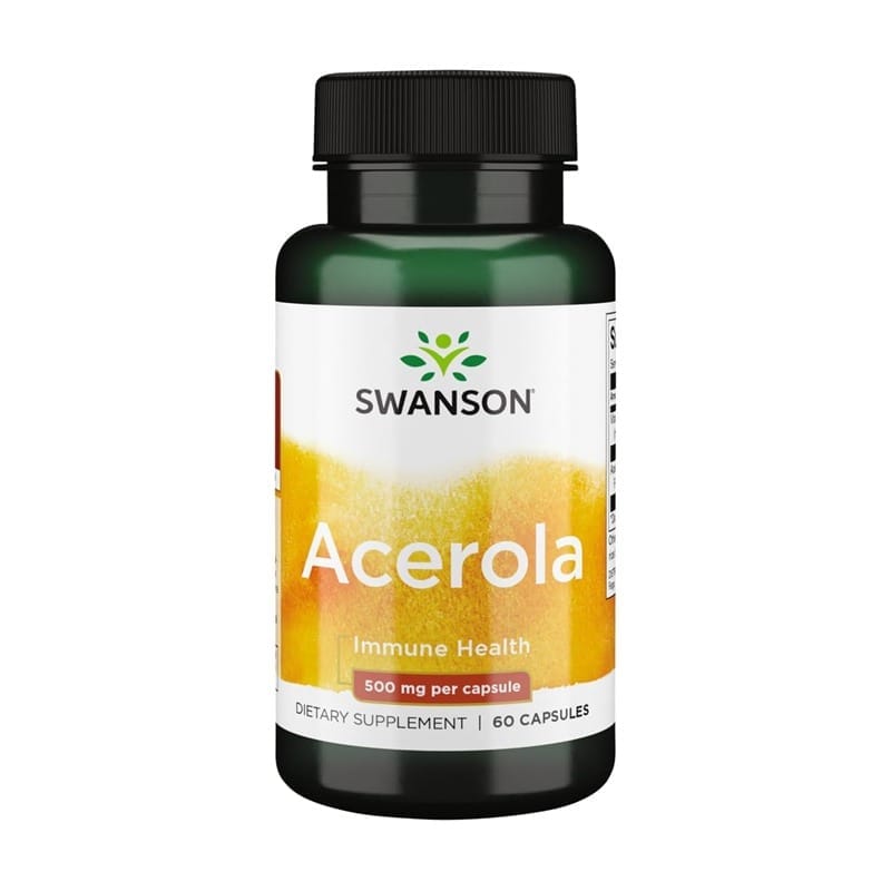 Acerola Swanson, 500 mg (60 kapslí)
