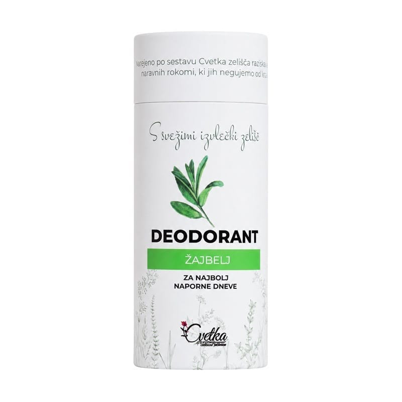 Bio bylinný deodorant Šalvěj pro sportovce Cvetka (50 ml)