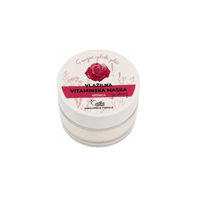 Hydratační vitaminová maska na obličej Cvetka (15 ml)