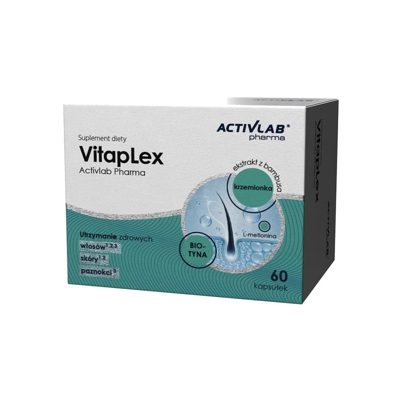 Komplex pro vlasy, pokožku a nehty – Vitaplex Activlab Pharma (60 kapslí)