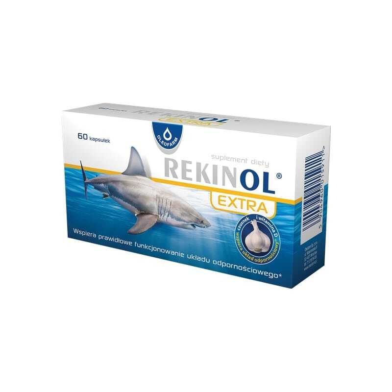Olej ze žraločích jater Rekinol extra Oleofarm (60 kapslí)