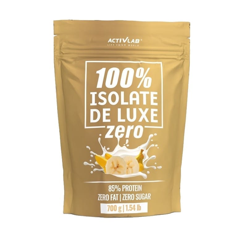 100% Isolate De Luxe proteiny s banánovou příchutí Activlab (700 g)