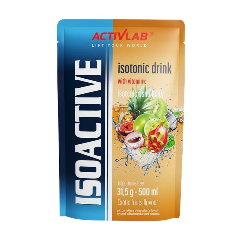 Izotonický nápoj v prášku Isoactive Activlab, exotické ovoce (31,5 g)