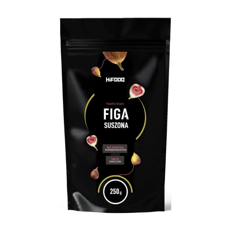 Sušené fíky – přírodní, celé HiFOOD (250 g)