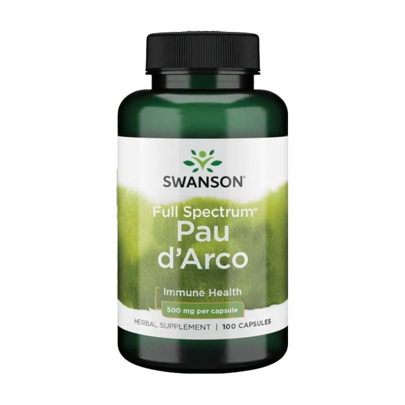 Pau d'Arco Swanson, 500 mg (100 kapslí)