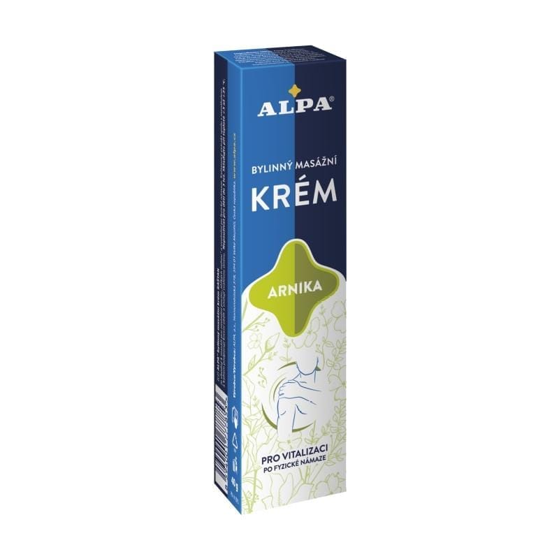 Bylinný masážní krém s arnikou Alpa (40 g)