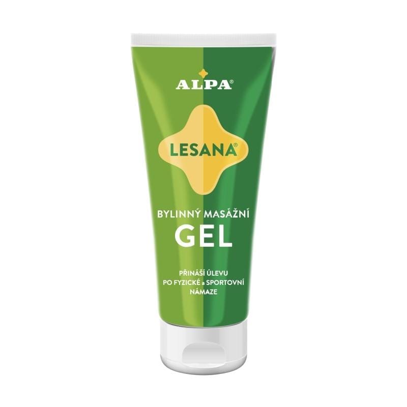 Bylinný masážní gel LESANA Alpa (100 ml)
