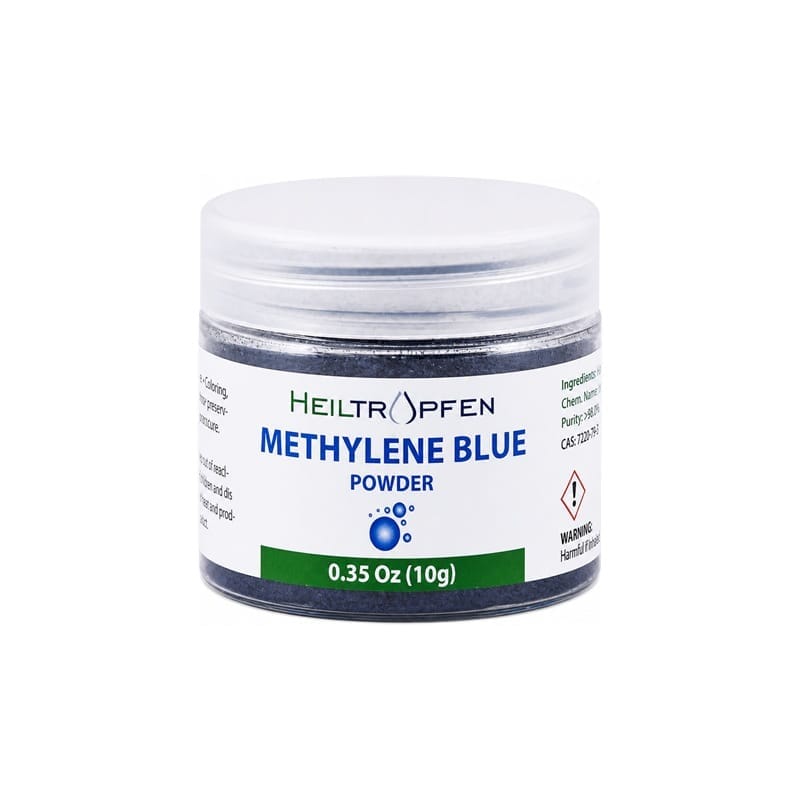 Methylenová modř v prášku Heiltropfen (10 g)