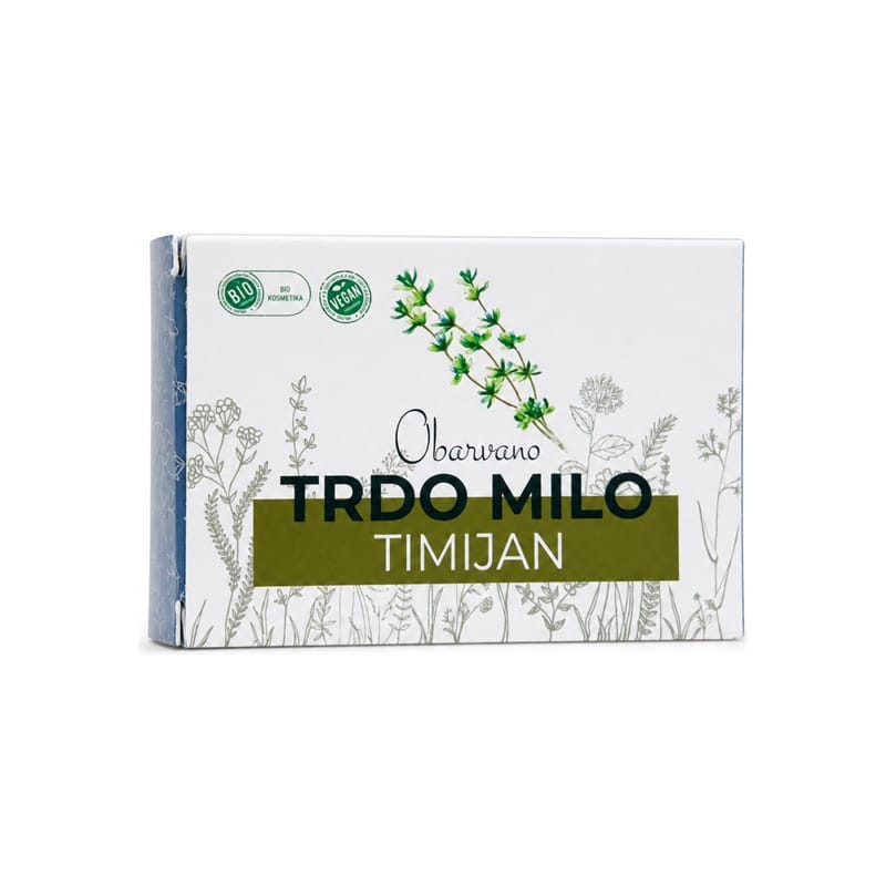 Bio tuhé mýdlo s tymiánem Cvetka (100 g)