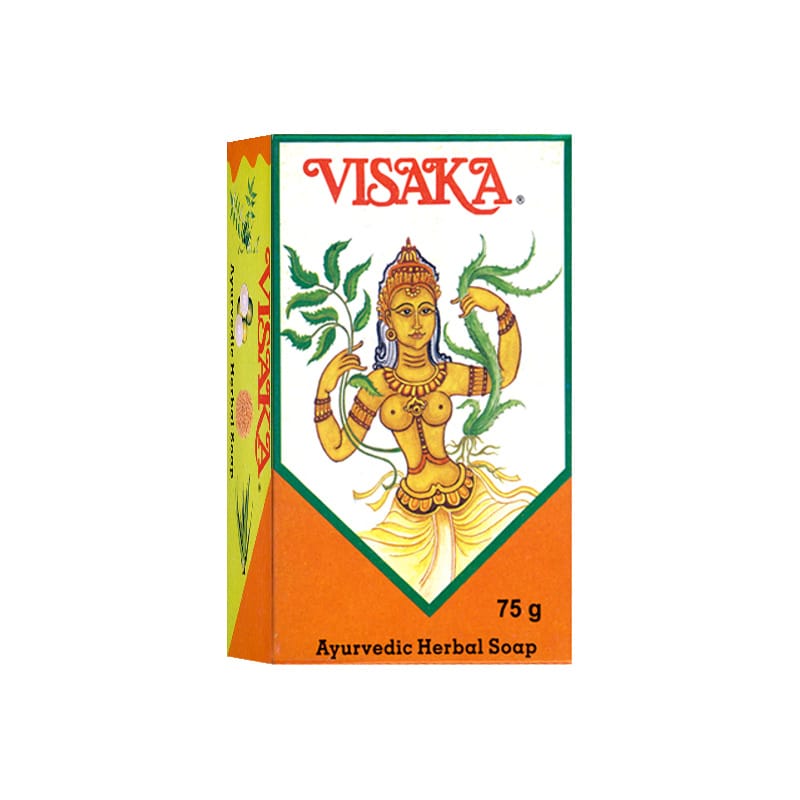 Ájurvédské bylinné mýdlo VISAKA Siddhalepa (75 g)