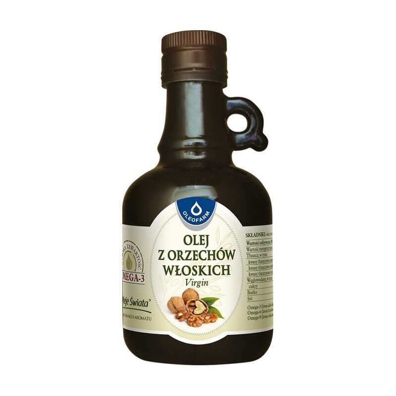 Olej z vlašských ořechů lisovaný za studena Oleofarm (250 ml)