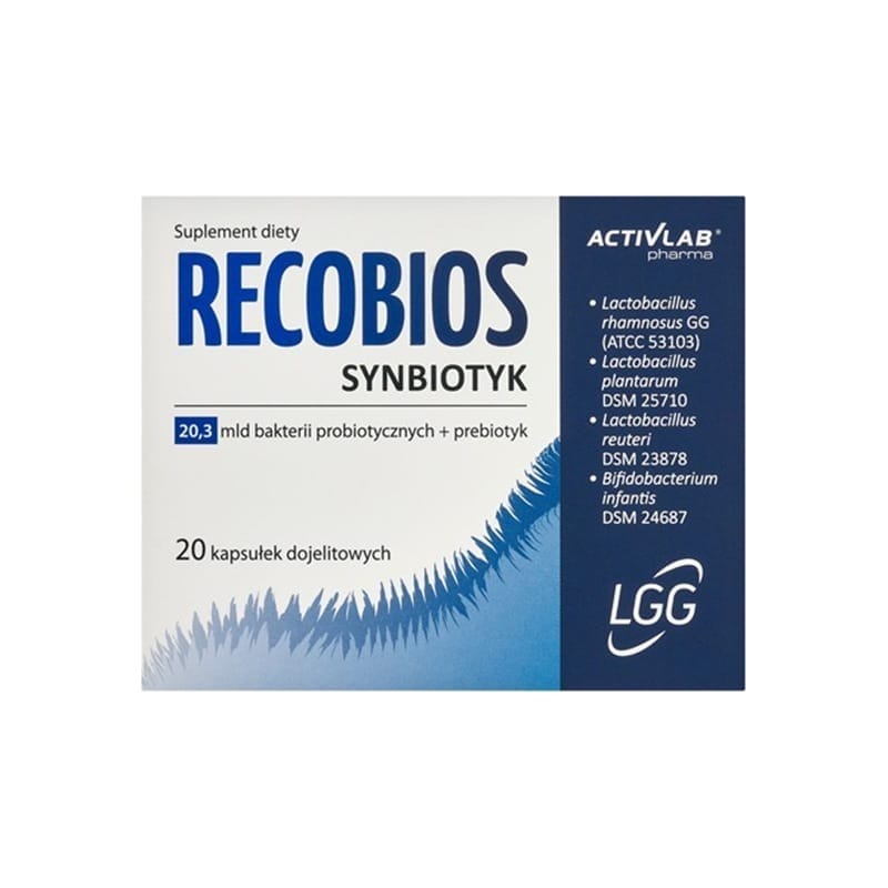 Synbiotikum RecoBIOS Activlab Pharma (20 kapslí)