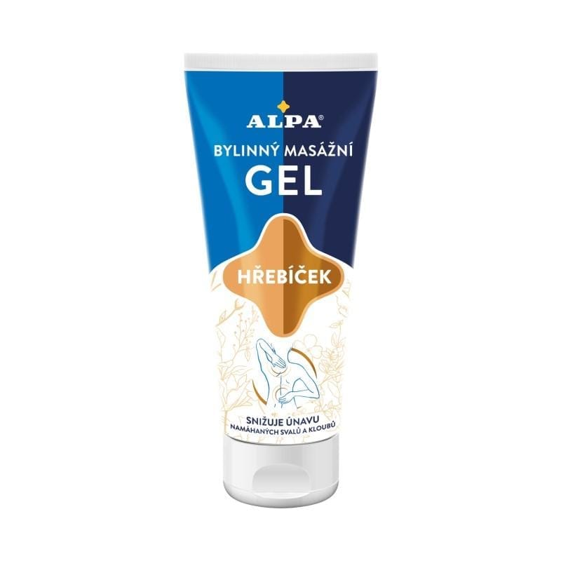 Masážní gel s hřebíčkem na svaly a klouby Alpa (100 ml)