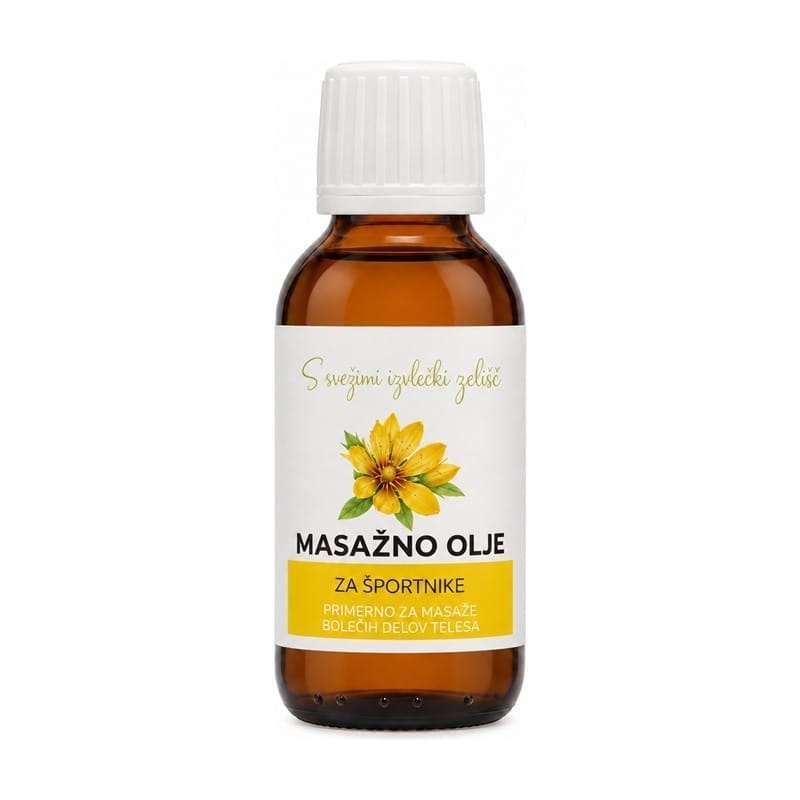 Masážní olej pro sportovce Cvetka (125 ml)