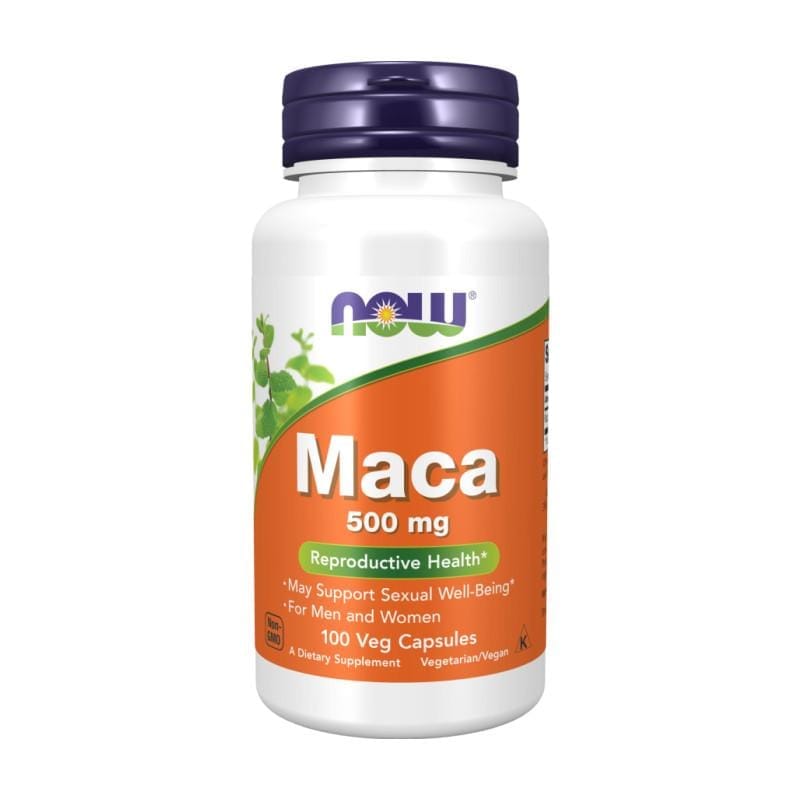 Maca NOW, 500 mg (100 kapslí)