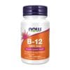 Vitamin B12 s kyselinou listovou NOW, 1000 µg (100 pastilek)