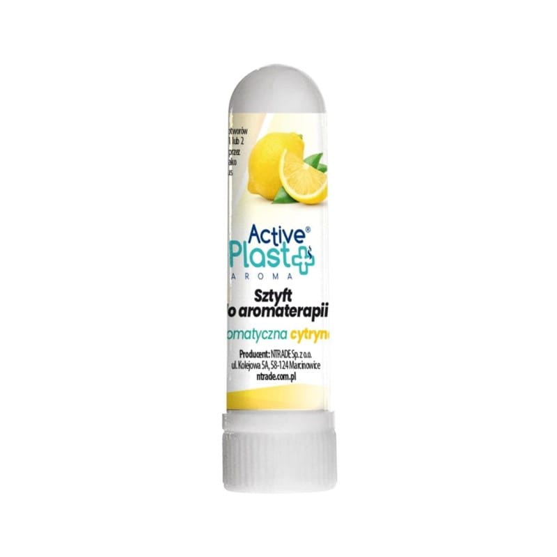 Kapesní inhalátor Osvěžující citron ActivePlast (1 g)