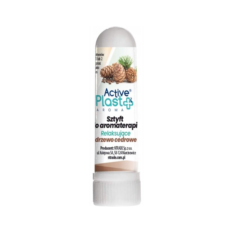 Kapesní inhalátor Cedrové dřevo ActivePlast (1 g)